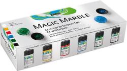 Kreul Magic Marble Un set de culori pentru marmorare Basic Colours 6 x 20 ml (<![CDATA[73600]]>)