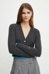 Pinko cardigan din lana culoarea gri, light, 104469 A277 9BYH-SWD06K_90Y