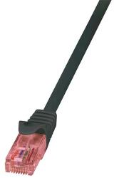 LogiLink CAT6 U/UTP Patch Cable PrimeLine AWG24 LSZH black 2, 00m (CQ2053U)