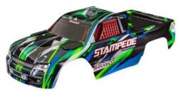 Traxxas Caroserie Traxxas Stampede verde (fără pini) (TRA3620-GRN)