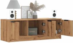 vidaXL TV szekrény Artisan tölgy 102x35x36, 5 cm Műanyag fa (856948)
