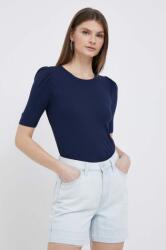 Lauren Ralph Lauren tricou femei, culoarea albastru marin PPYX-TSD24P_59X