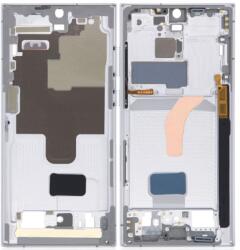 Samsung GH96-14953A Samsung Galaxy S22 Ultra 5G Fehér középső keret (GH96-14953A)