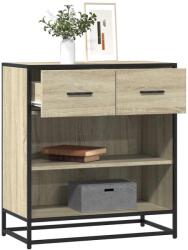 vidaXL komód Sonoma tölgy 68x35x76 cm Gépelt fa (848985)