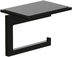 Kludi Vela C wc papír tartó fekete 3197139