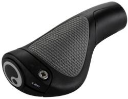 Ergon GP1 Neo ergonómikus bilincses markolat, 130 mm, L-es vastagság, fekete-szürke, fekete bilinccsel