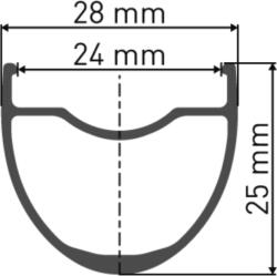 DT Swiss G1800 Spline DB 25 Disc Sram XDR hátsó kerék 2025 (W0G1800NID1SA21295)