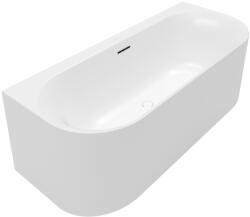 Villeroy & Boch Loop & Friends fal mellé szerelhető fűrdőkád 180x80 cm ovális fehér UBA180LOF9CS00V-RW