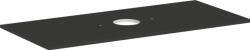 Hansgrohe Xelu Q Középre fúrt 1180/550-es laminált pultlap Xuniva mosdóhoz csapfurat nélkül, matt szürke gyémánt 54115910 (54115910)