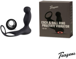 Teazers Cock & Ball Ring Prostate Vibrator with Remote Control