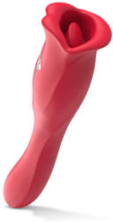 Teazers Rose Vibrator and Tongue licker