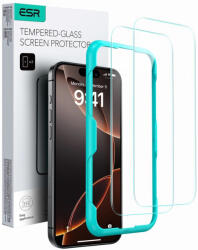 ESR iPhone 16 Pro Max Kijelzővédő Üvegfólia - ESR Tempered Glass x 2 db (WR-181779)