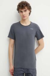 G-Star t-shirt szürke, férfi, sima - szürke S - answear - 8 890 Ft