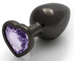 Ouch! Szív Gem Butt Plug - Medium