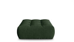 Micadoni Puf Bloom si tapiterie din tesatura structurala, verde inchis (MIC_POUF_86_F1_BLOOM4)