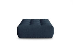 Micadoni Puf Bloom si tapiterie din tesatura structurala, albastru inchis (MIC_POUF_86_F1_BLOOM3)