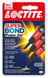 LOCTITE Super adeziv, gel, 3 x 1 g, HENKEL „Loctite Super Bond POWER Gel Mini Trio
