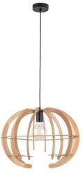 TK Lighting Venus Wood bézs függesztett lámpa (TK-6886) E27 1 izzós IP20 (6886)
