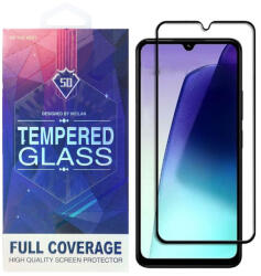Xiaomi Redmi 14C / Redmi A4 / Poco C75 üvegfólia, tempered glass, előlapi, 5D, edzett, hajlított, fekete kerettel