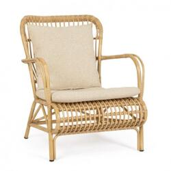 Bizzotto FLORISEL Bézs Rattan Fotel