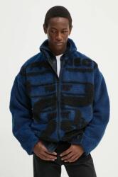 Y/Project rövid kabát PARIS' BEST JACQUARD FLEECE JACKET férfi, sötétkék, átmeneti, oversize, 209JA002 - sötétkék S
