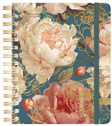 PLANALL Határidőnapló PLANALL Classic B/5 heti spirálos keményfedelű gumis Paint 2026 (21538) - papir-bolt