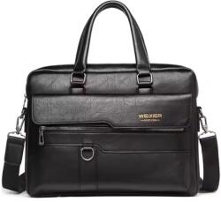  WEIXIER Gavin Férfi Crossbody Táska - Fekete/Maxi