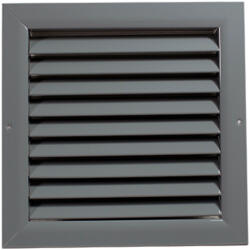 Dalap Szellőzőrács kiváló minőségű extrudált alumíniumból 400x400 mm, szürke (90549)