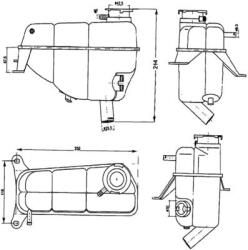 MAHLE Zbiornik Wyrownawczy Chlodnicy - centralcar - 155,88 RON