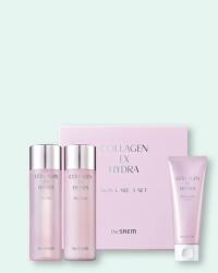 The Saem Arcápoló készlet kollagénnel Collagen Ex Hydra Skin Care 3 Set - 155 ml, 155 ml, 100 g