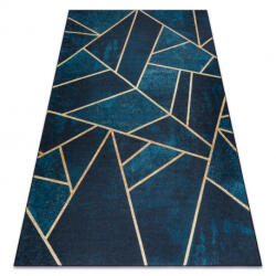 DW Covor dreptunghiular albastru-auriu Mozaic Dimensiuni: 120x170 cm Covor