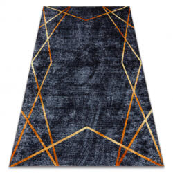 DW Covor geometric gri-negru Miro Dimensiuni: 160x220 cm Covor