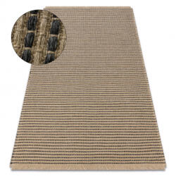 DW Covor din iută negru-bej Jute 2 Dimensiuni: 60x100 cm Covor