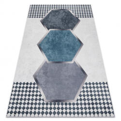 DW Covor gri cu model André Dimensiuni: 160x220 cm Covor