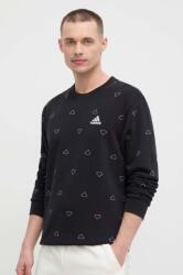 Adidas felső fekete, férfi, mintás, IS1828 - fekete XL