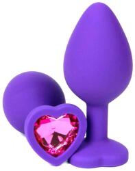 Mokko Toys Dop Anal Brighty, Medium, Silicon, Mov/Roz, Mokko Toys