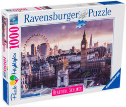 Ravensburger Puzzle Ravensburger din 1000 de piese - Londra (14085) Puzzle