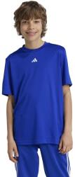Adidas gyerek póló J TR-ES T sötétkék, sima, IW0850 - sötétkék 176