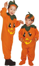 Widmann Costum dovleac copii halloween - 3 - 4 ani / 110 cm Costum bal mascat copii