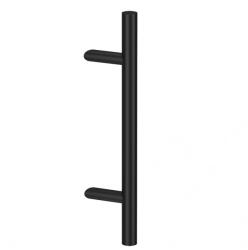 Medos Maner spatial Medos inox diametru 32 mm lungime 1200 mm asezare la 45 grade, culoare negru RAL 9005 fara accesorii de prindere