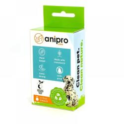 Anipro компостируеми хигиенни торбички за кучешки отпадъци, кутия 8 х 15 бр, 34х23 см