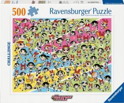 Ravensburger Пъзел Ravensburger от 500 части - Реактивните момичета (12001036)