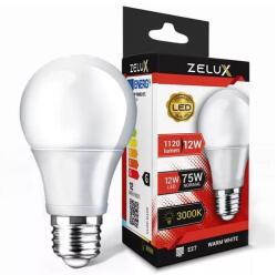 ZELUX Led Globe A60 12W E27 3000K Gömb Izzó