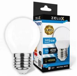 ZELUX Led Mini Globe G45 6W E27 4000K Mini Gömb - lumino