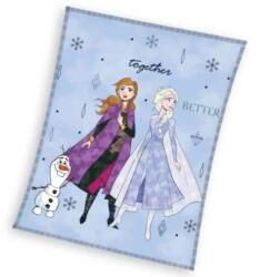 Carbotex Jégvarázs: Anna, Elza és Olaf takaró - koral, 130 x 160 cm (FRO229408 F-KOC) - jatekbolt