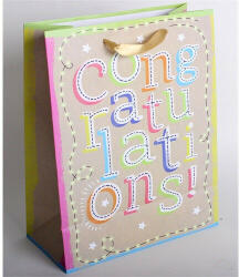  Dísztasak matt 11x14 cm congratulation