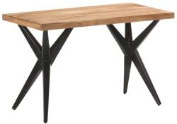 vidaXL tömör akácfa étkezőasztal 120 x 60 x 76 cm (323559)