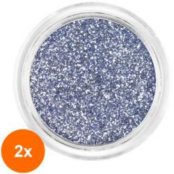 Luxorise Set 2 x Pigment Unghii Platinum Luxorise, Glam Mauve (TOT-2xTBY-L5511)