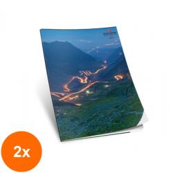 Univerzal Set 2 x Caiet A4 Matematica, Univerzal, Model Romania Noastra, 42 File, 80 g (HOK-2xKH-U100 400M)