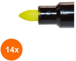 LYRA Set 14 x Marker Art Pen Lyra - 0.5 - 2 mm - Ochre Yellow (CUL-14xFL6750083)